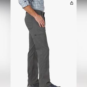 Wrangler All Terrain Gear Men's Synthetic Utility Pant used,  42 x 32 gray